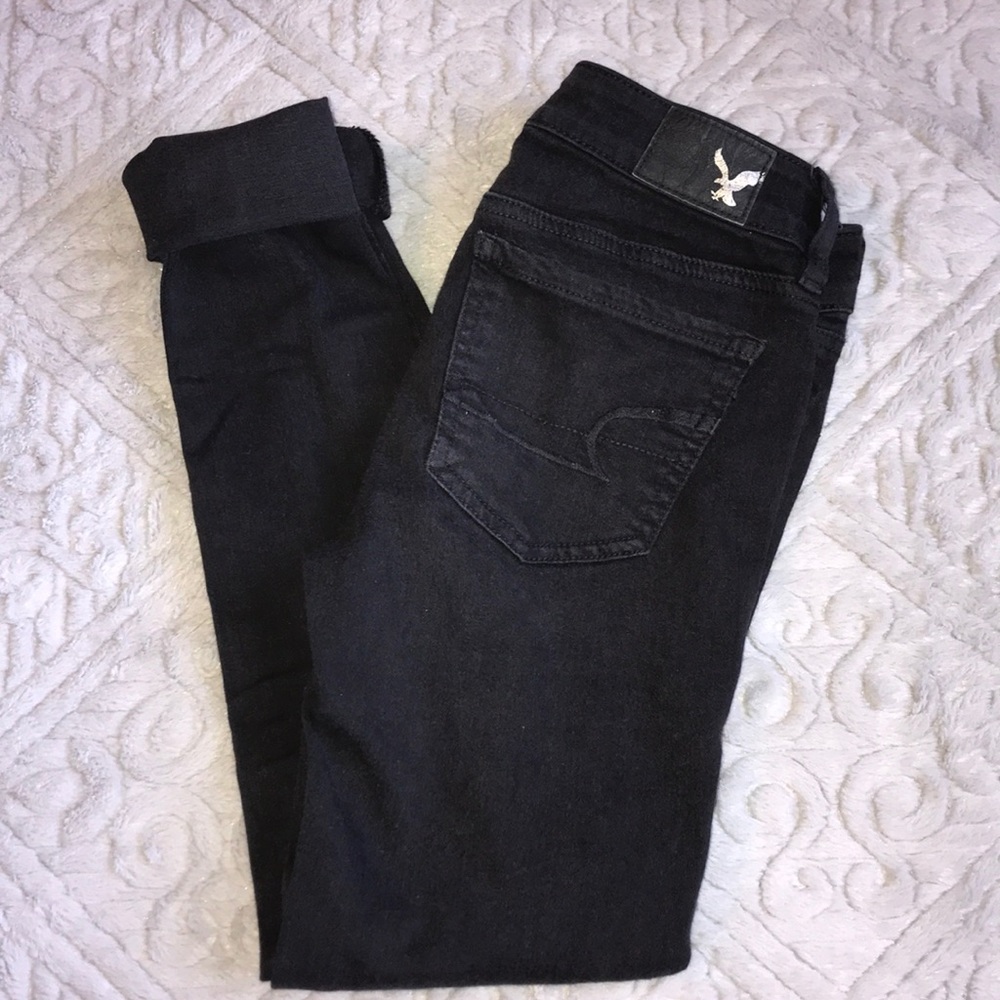 Black American eagles jeans
